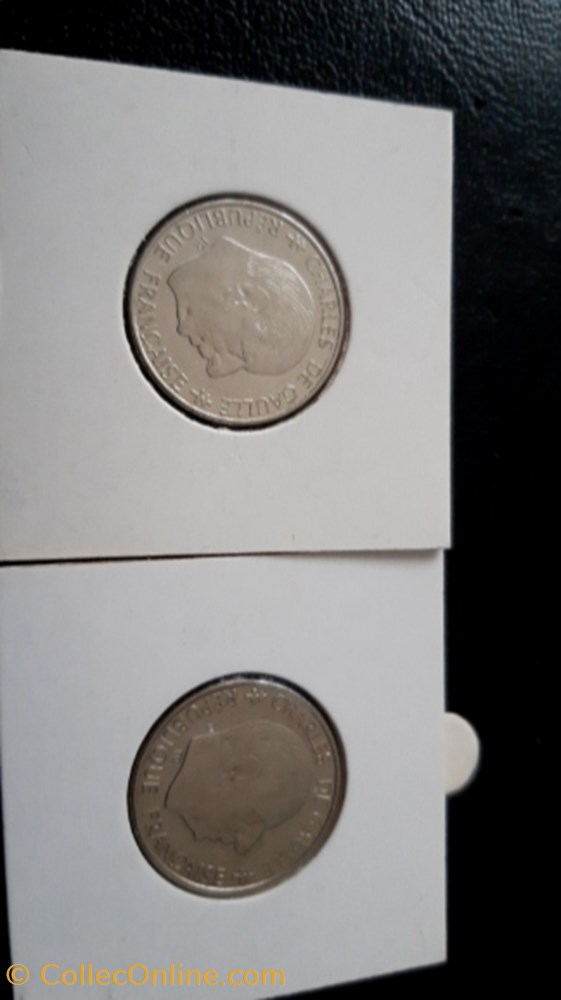 monnaie 1 francs 1988 charles de gaulles sans differents