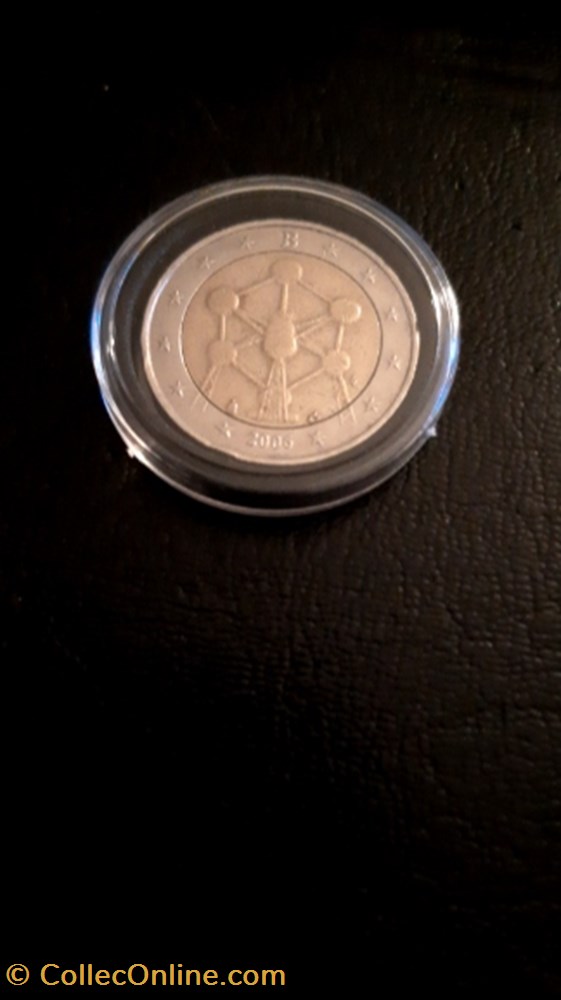 2 euros 2006 Atomium Belgique monnaie 2 euros 2006 atomium belgique