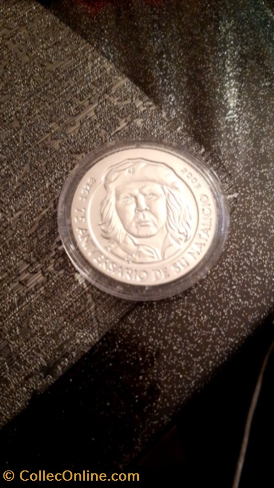 10 pesos 2003 75eme anniversaire de la naissance de che guevara CUBA monnaie 10 pesos 2003 75eme anniversaire de la naissance de che guevara cuba