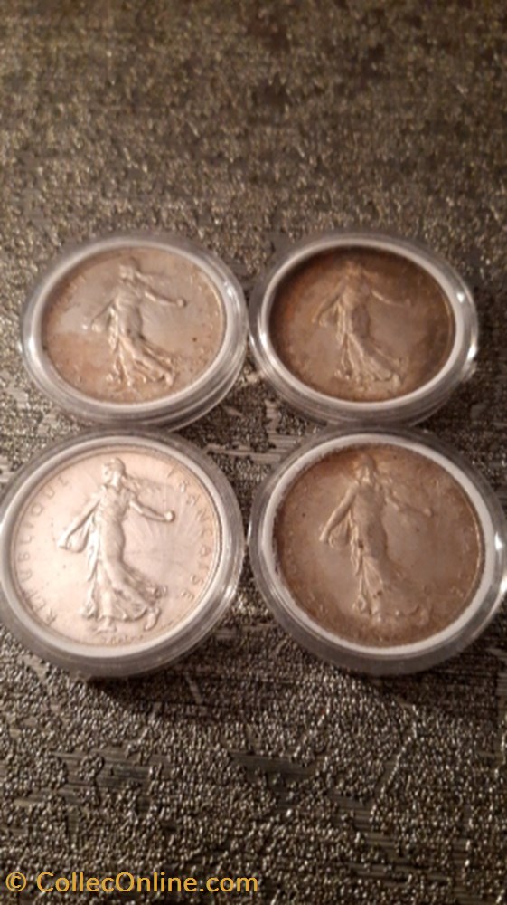 2 francs 1917 semeuse monnaie 2 francs 1917 semeuse