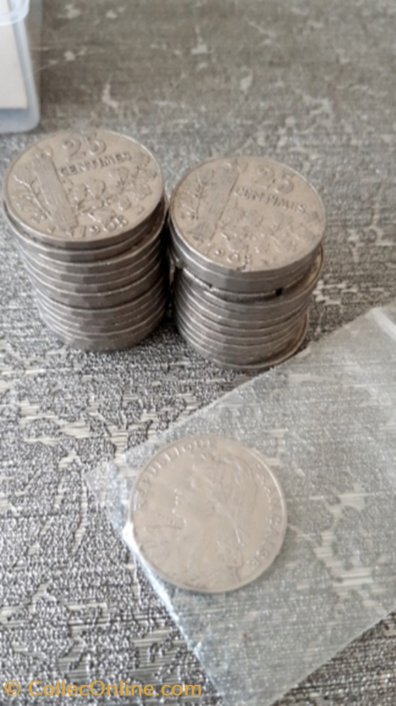 25 centimes 1905 patey 2e type monnaie 25 centimes 1905 patey 2e type
