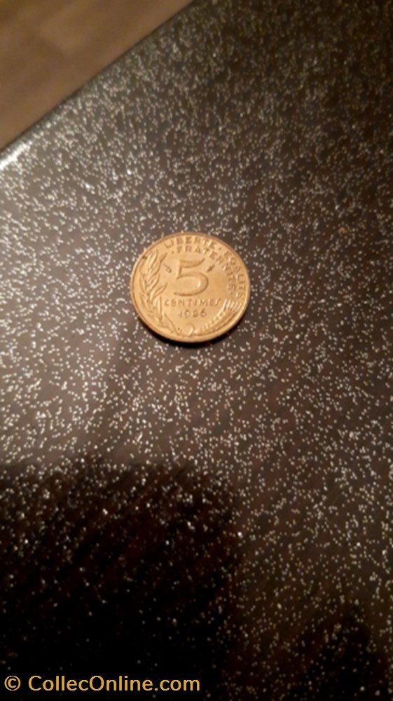 monnaie 5 centimes 1986 marianne