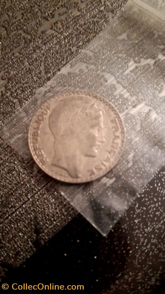 monnaie 10 francs 1939 turin
