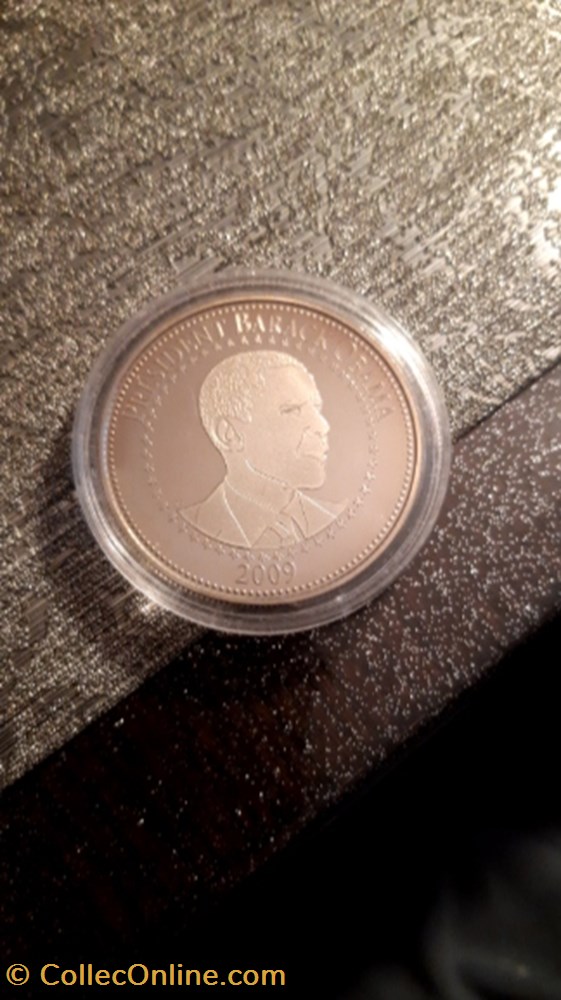medaille les moments forts de notre vie president barck obama