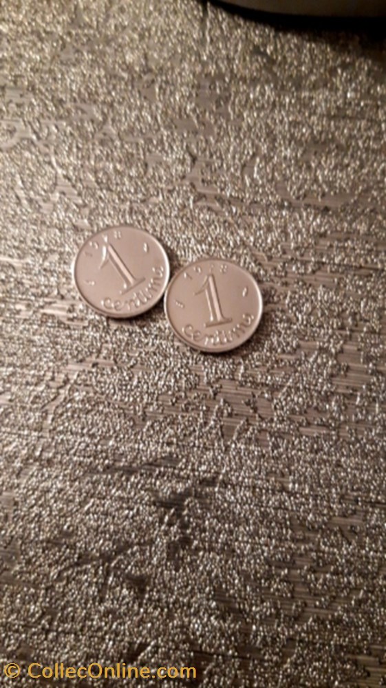 1 centimes 1978 EPI avec rebord monnaie 1 centimes 1978 epi avec rebord