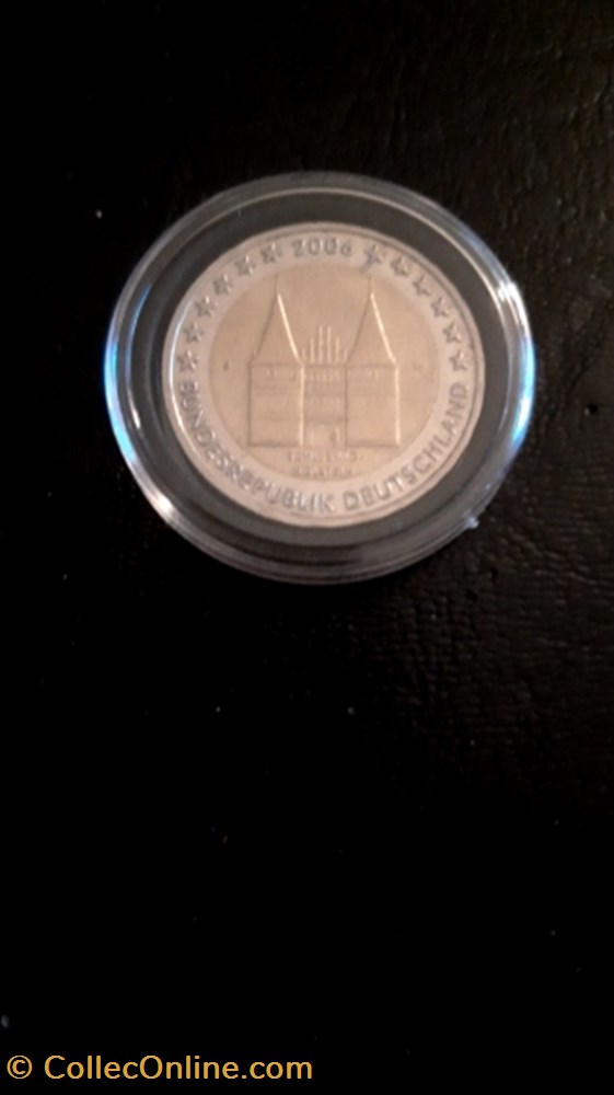 2 euros 2006 Schleswing Holstein Allemagne monnaie 2 euros 2006 schleswing holstein allemagne