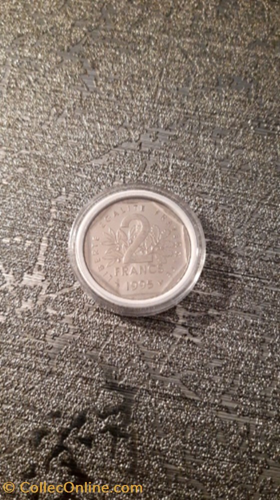 2 francs 1995 semeuse monnaie 2 francs 1995 semeuse