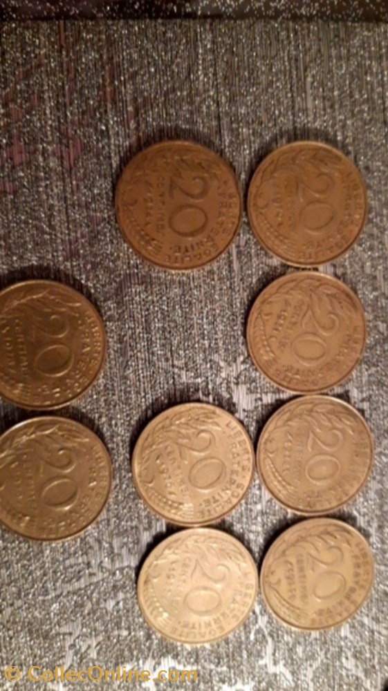 20 centimes 1970 à 1979 manque 1975 Marianne monnaie 20 centimes 1970 a 1979 manque 1975 marianne