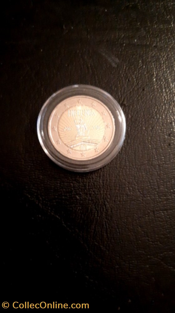 2 euros 2016 100e anniversaire de la proclamation de la république irlandaise Irlande monnaie 2 euros 2016 100e anniversaire de la proclamation de la republique irlandaise irlande
