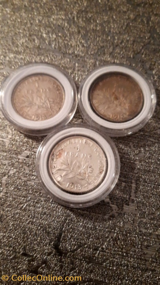 1 franc 1913 la semeuse monnaie 1 franc 1913 la semeuse