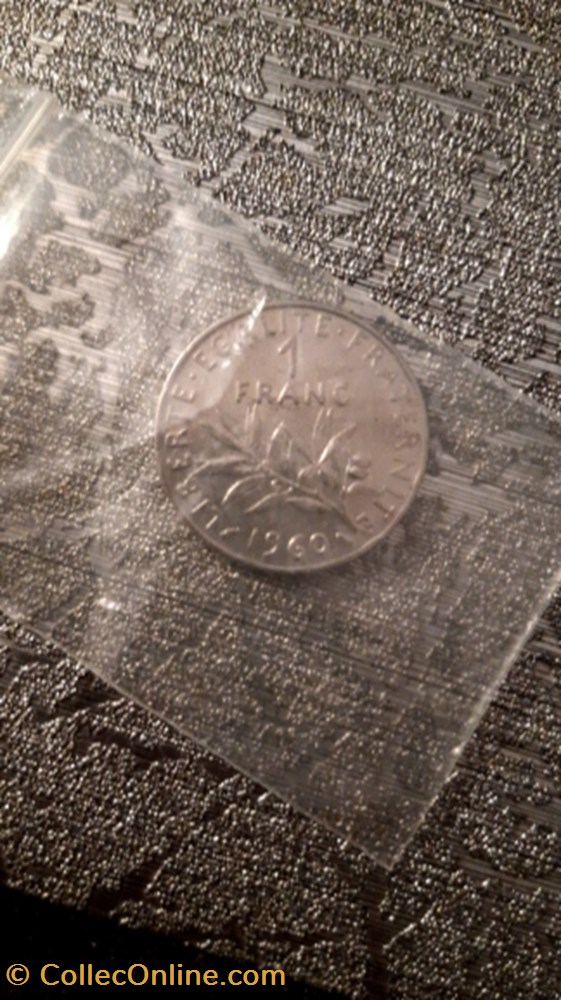 1 franc 1960 la semeuse monnaie 1 franc 1960 la semeuse