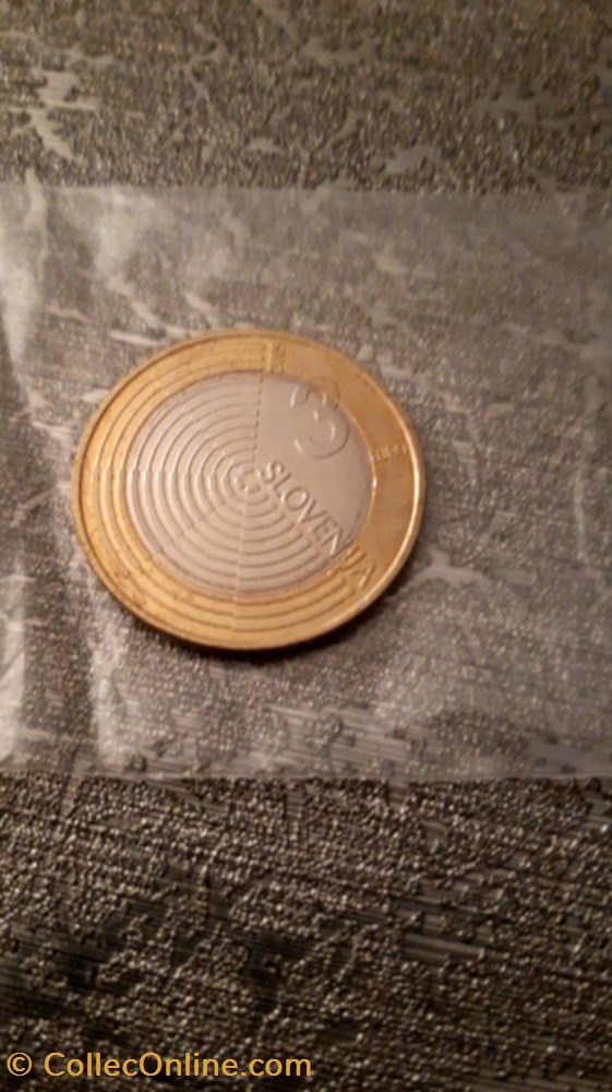 monnaie euro a 3 2009 slovenie