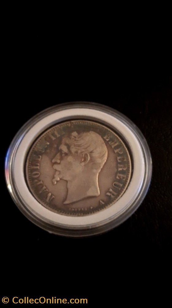 monnaie 5 francs 1856 a napoleon iii tete nue