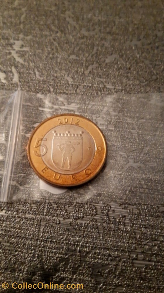 monnaie euro 5 2012 finlande