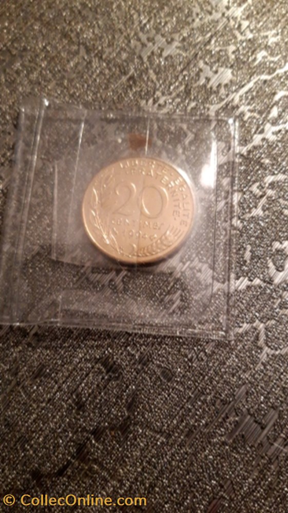 monnaie 20 centimes 1994 abeille b u marianne