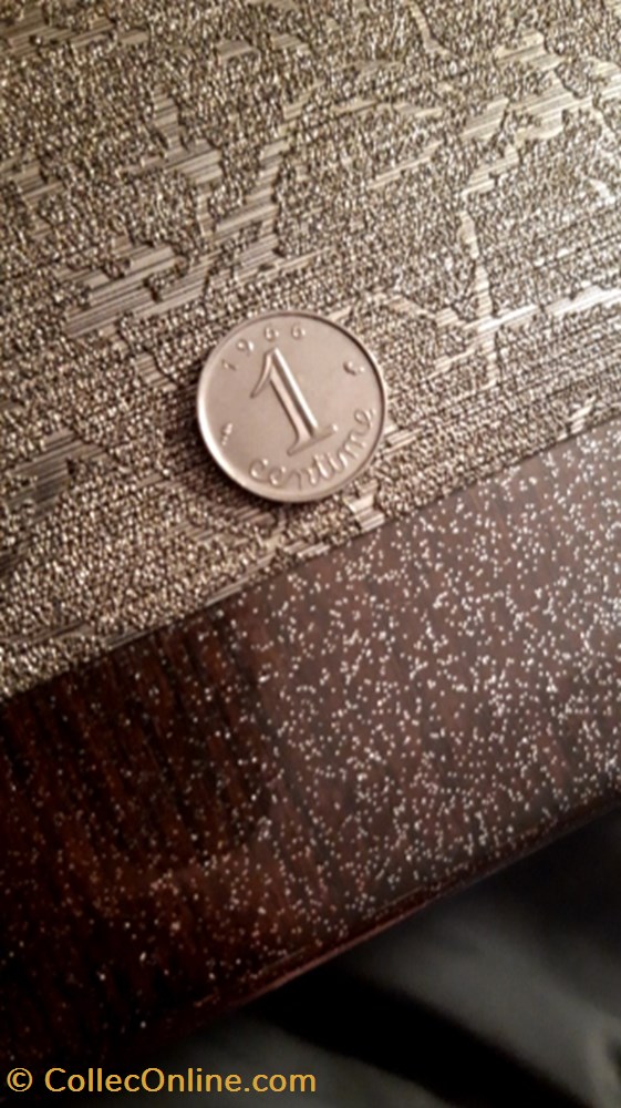 monnaie 1 centimes 1966 epi