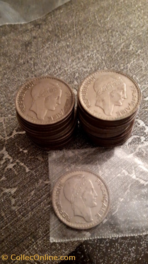 monnaie 10 francs 1949 turin