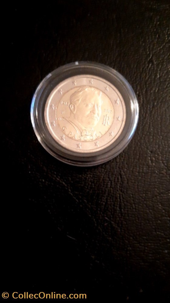 2 euros 2012 Giovanni Pascoli Italie monnaie 2 euros 2012 giovanni pascoli italie
