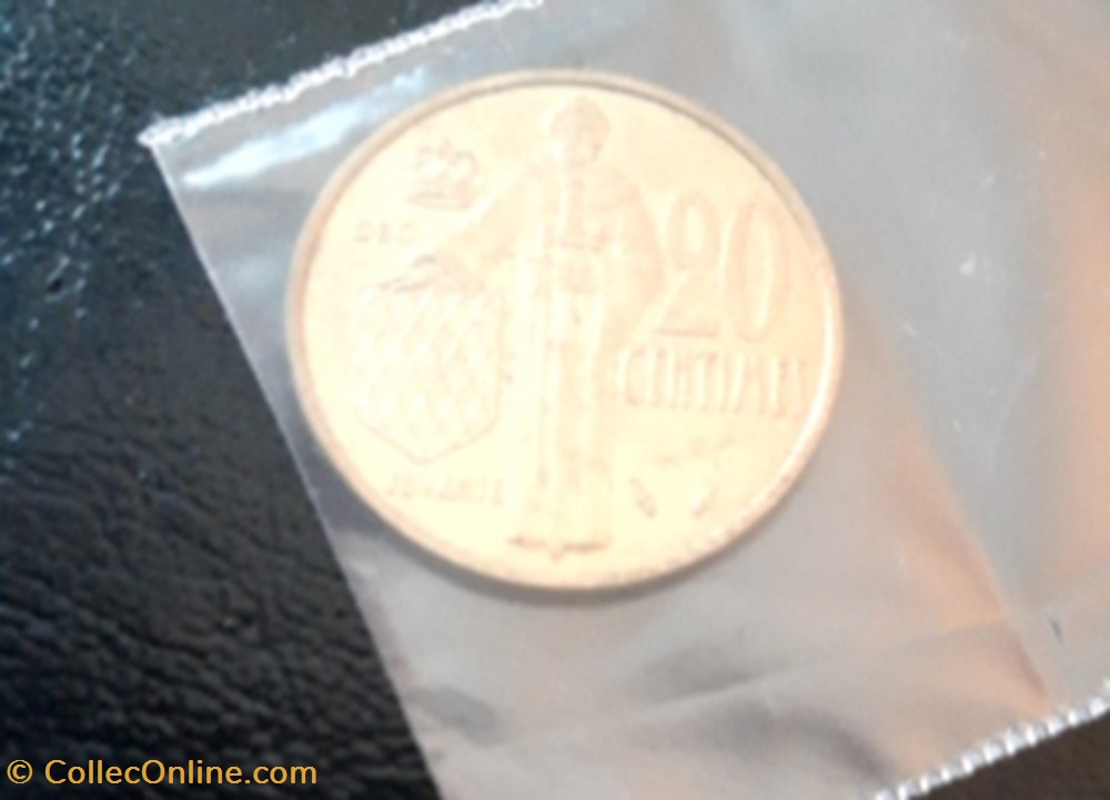 20 centimes 1962 Rainier III Monaco monnaie 20 centimes 1962 rainier iii monaco