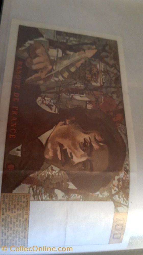 billet 100 francs 1978 delacroix serie de 460427 a 460434