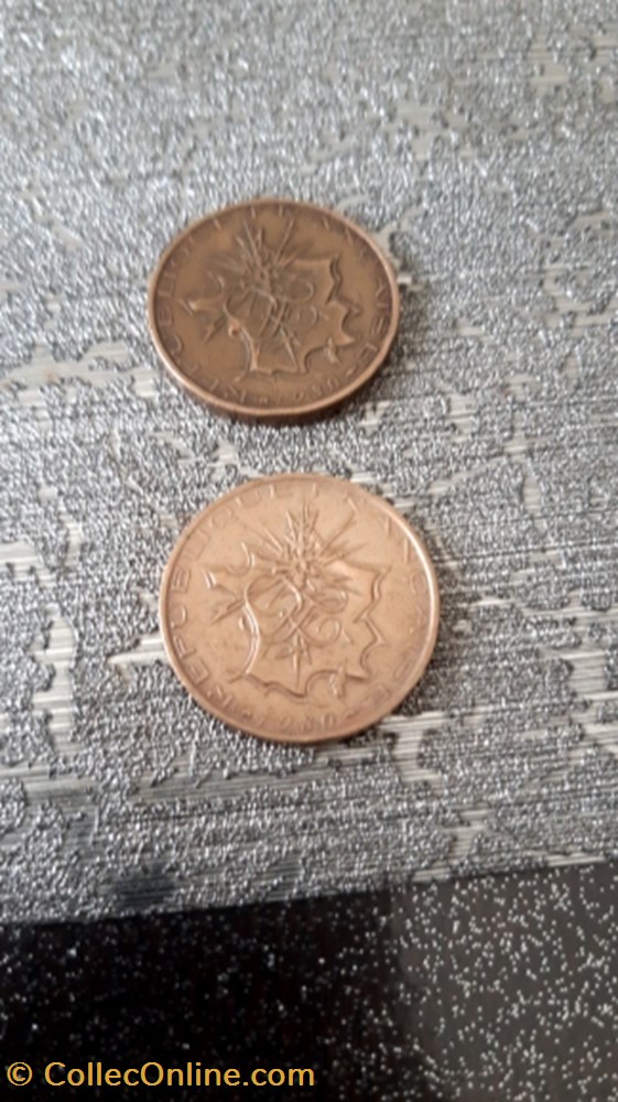10 francs 1980 mathieu tranche A monnaie 10 francs 1980 mathieu tranche a