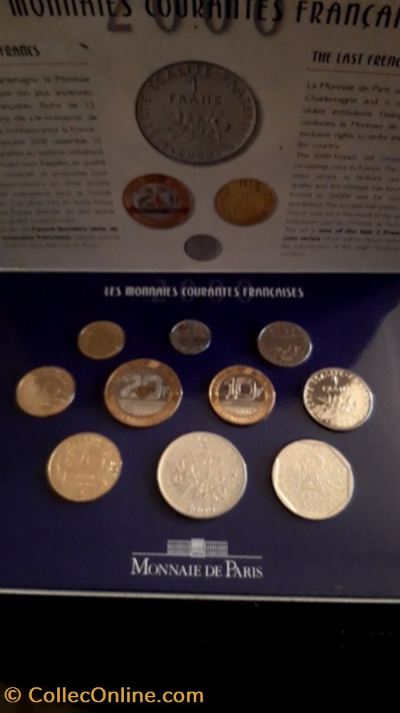 monnaie serie bu 2000