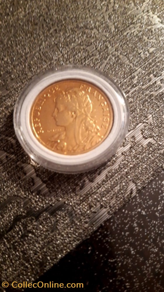 25 centimes 1904 patey dorée monnaie 25 centimes 1904 patey doree