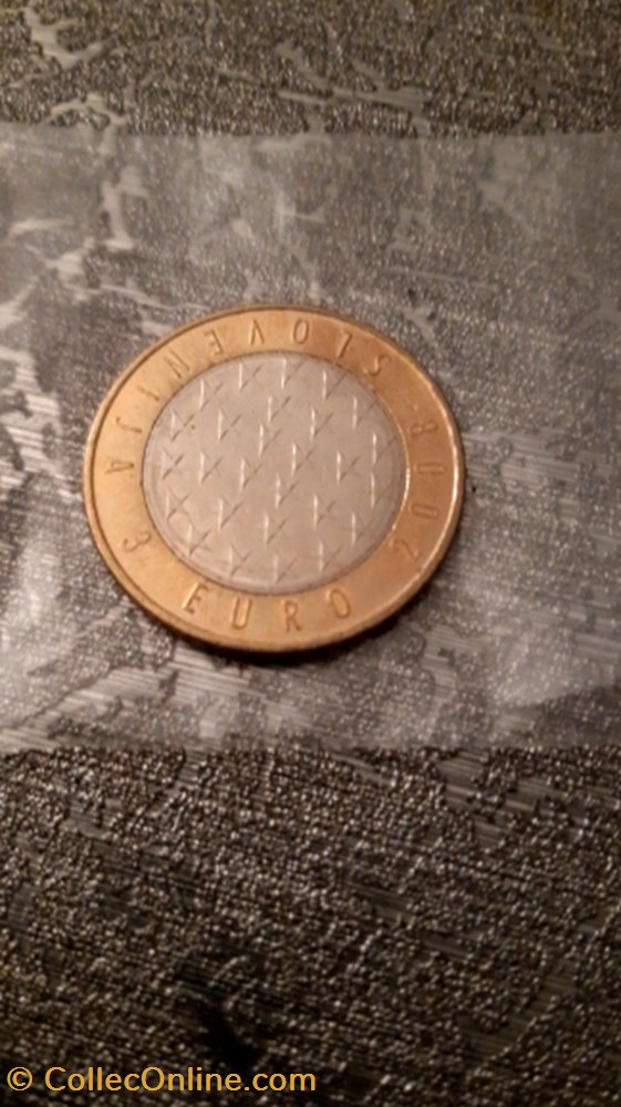 3 € 2008 Slovenie monnaie euro a 3 2008 slovenie