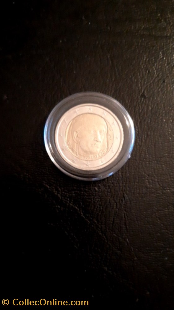 2 euros 2013 Giovanni Boccaccio Italie monnaie 2 euros 2013 giovanni boccaccio italie