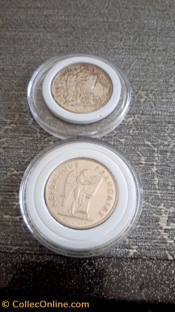 100 francs 1989 Droits de l'homme monnaie 100 francs 1989 droits de homme