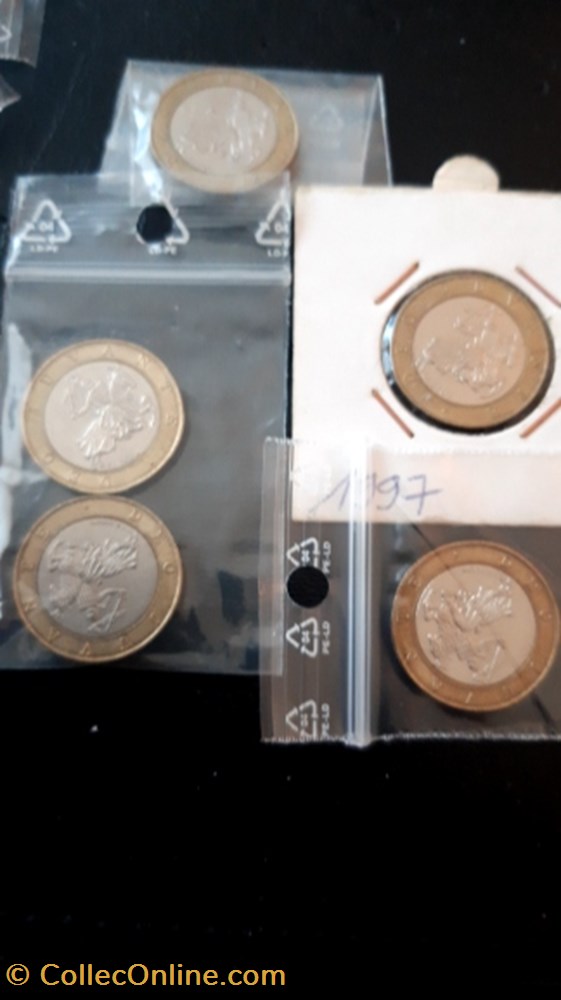 10 francs 1989,1994,1997 Monaco monnaie 10 francs 1989 1994 1997 monaco