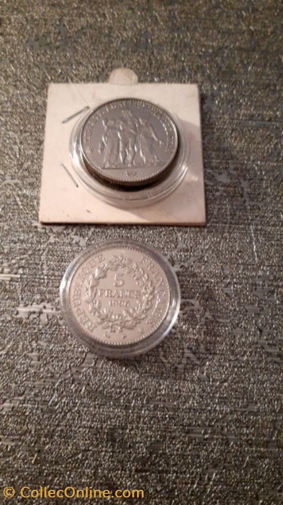 monnaie 5 francs 1996 hercule
