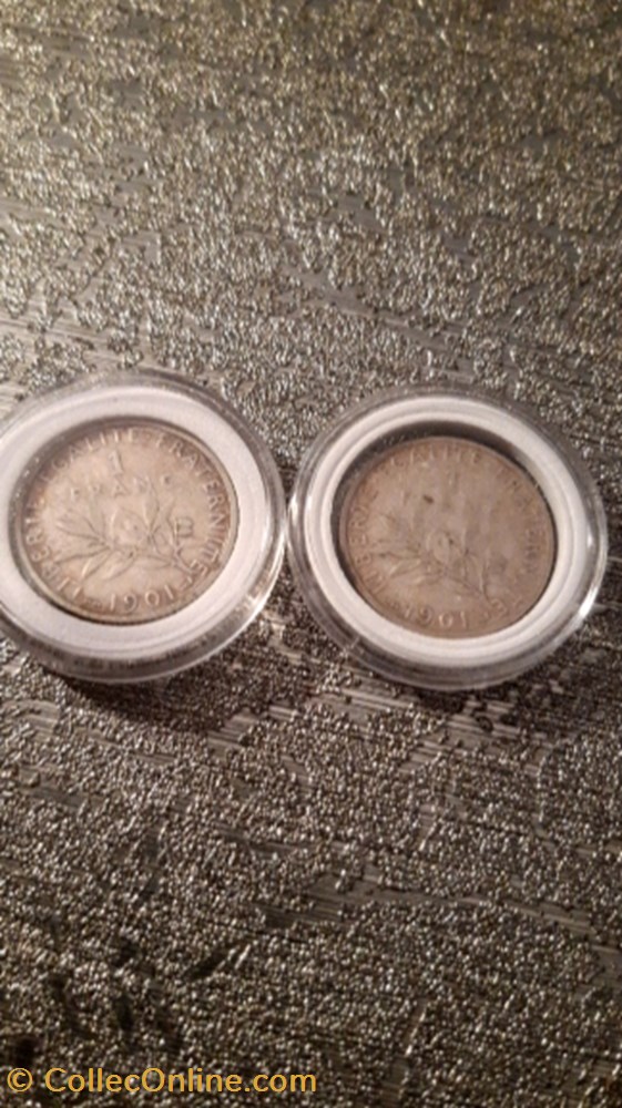 1 franc 1901 la semeuse monnaie 1 franc 1901 la semeuse