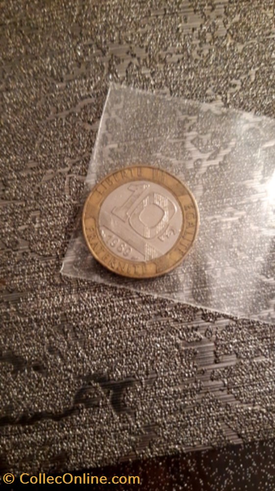10 francs 1989 Genie de la bastille monnaie 10 francs 1989 genie de la bastille