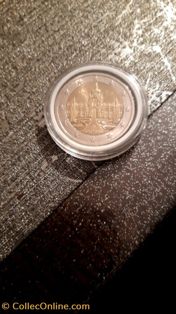 2 euro 2016 Saxe allemagne monnaie 2 euro 2016 saxe allemagne