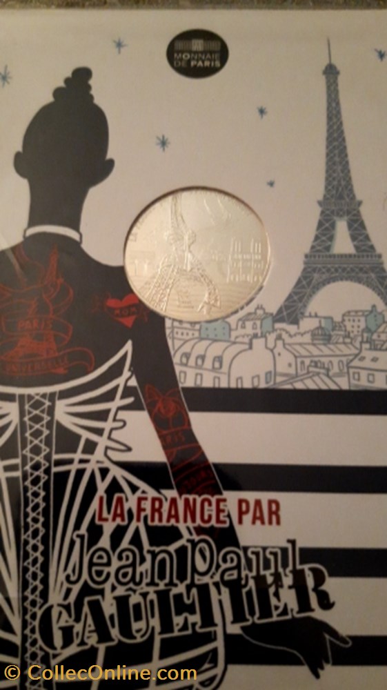 10€ 2017 Jean-Paul Gaultier n°13 monnaie euro 10 2017 jean paul gaultier n 13