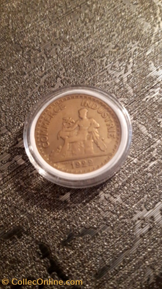 2 francs 1922 chambre de commerce monnaie 2 francs 1922 chambre de commerce