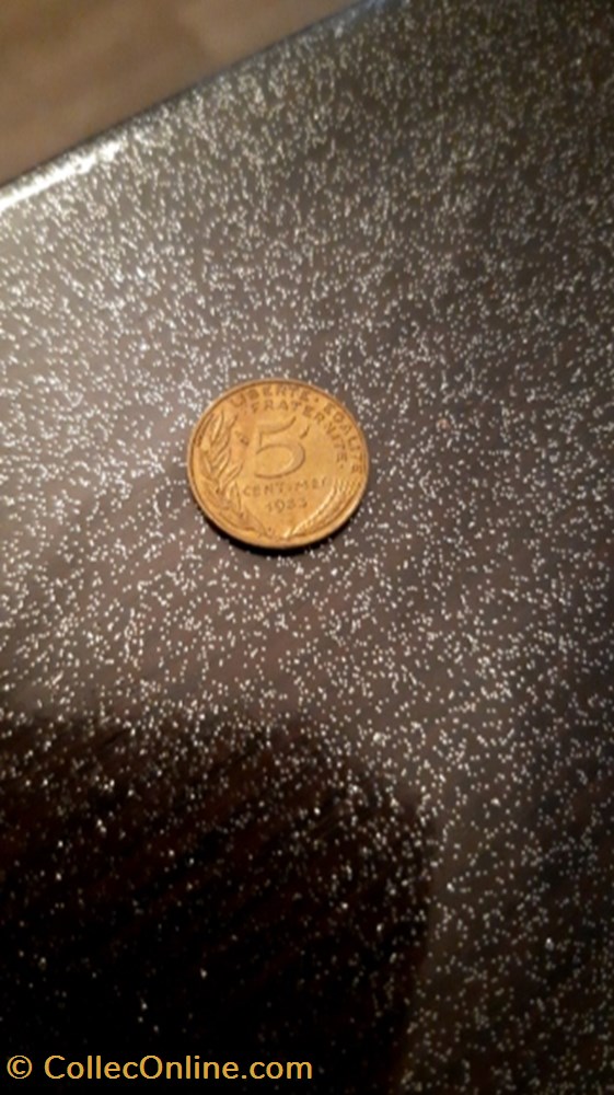 5 centimes 1983 Marianne monnaie 5 centimes 1983 marianne