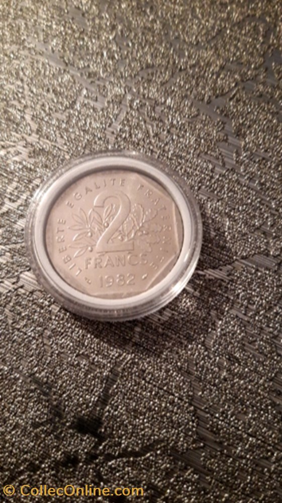2 francs 1982 semeuse monnaie 2 francs 1982 semeuse