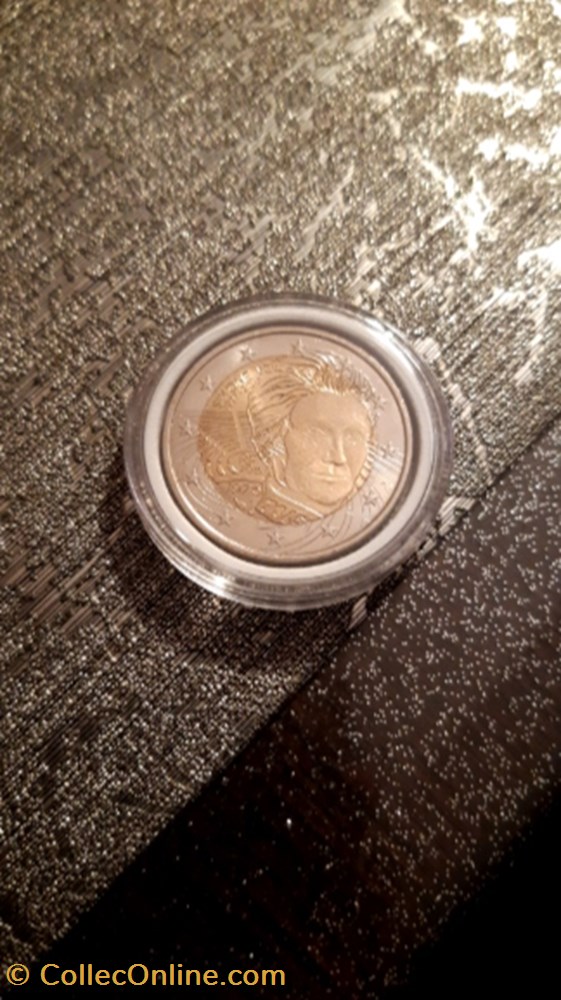 2 euro 2018 Simone Veil France monnaie 2 euro 2018 simone veil france