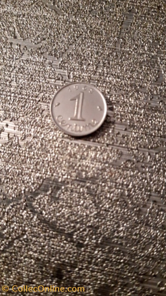 monnaie 1 centimes 1968 epi