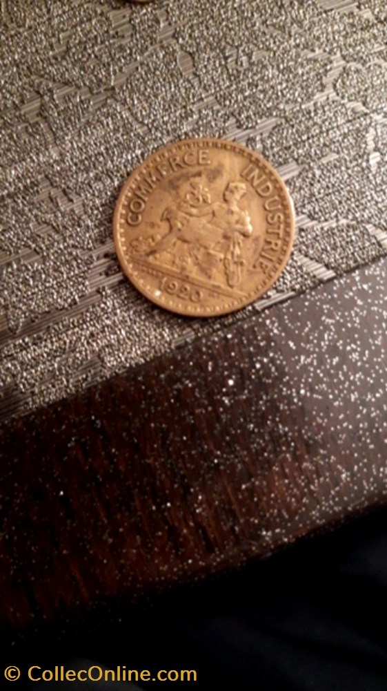 1 franc 1920 Chambre du commerce monnaie 1 franc 1920 chambre du commerce