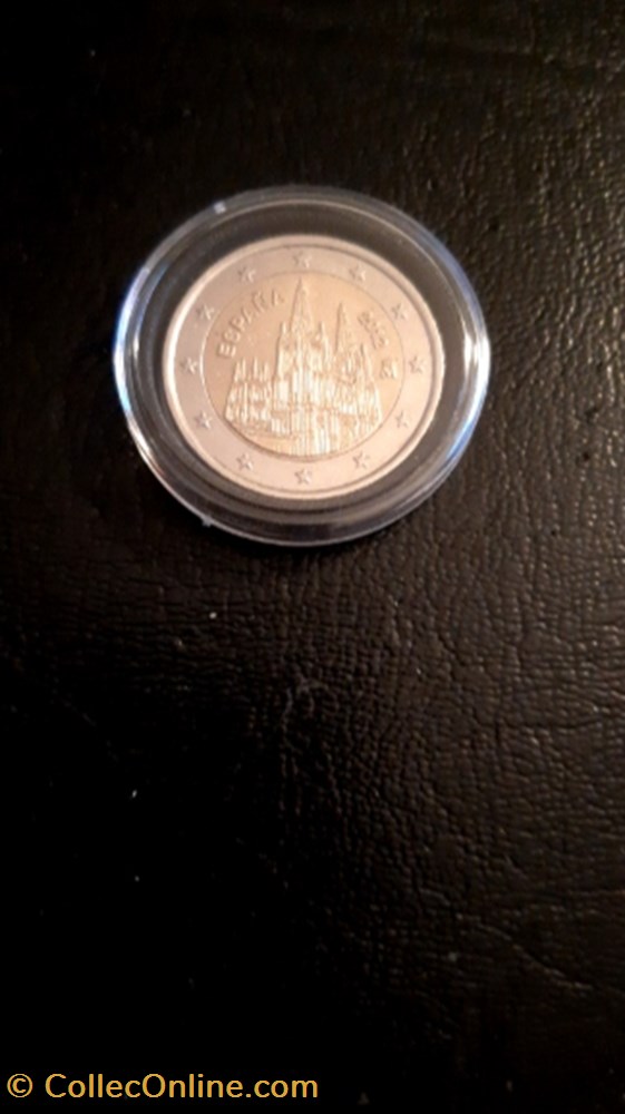 monnaie 2 euros 2012 cathedrale de burgos espagne