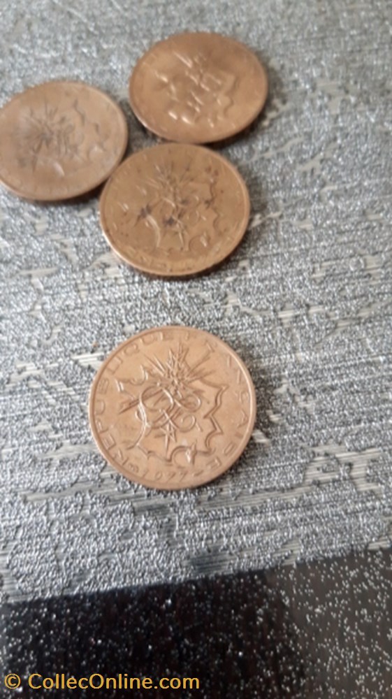 10 francs 1977 mathieu tranche B monnaie 10 francs 1977 mathieu tranche b