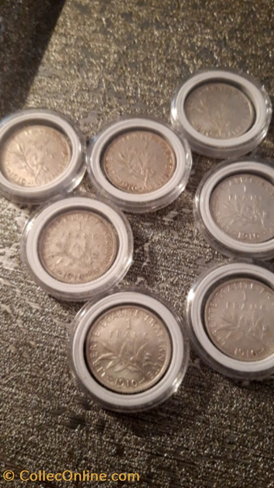 1 franc 1910 la semeuse monnaie 1 franc 1910 la semeuse