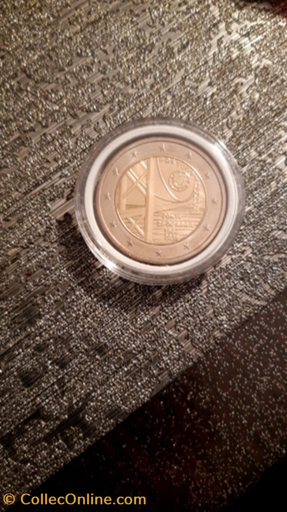 2 euro 2016 PONT DU 25 AVRIL Portugal monnaie 2 euro 2016 pont du 25 avril portugal