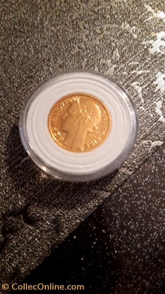 monnaie 50 centimes 1939 morlon doree