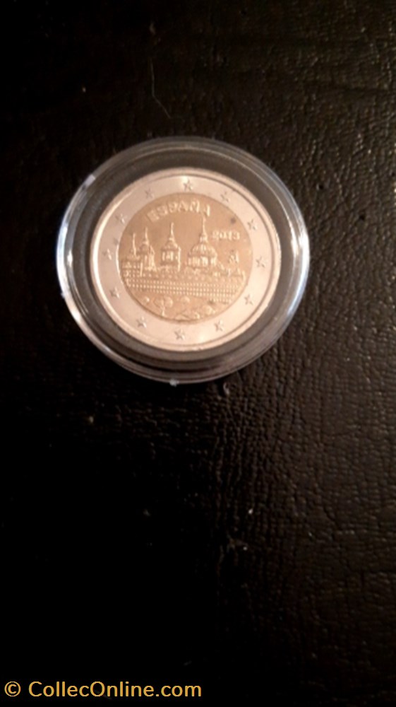 monnaie 2 euros 2013 st laurent de escurial espagne