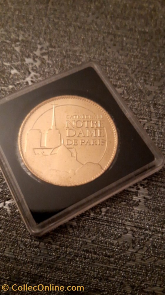 Jeton Notre-dame de paris medaille jeton notre dame de paris