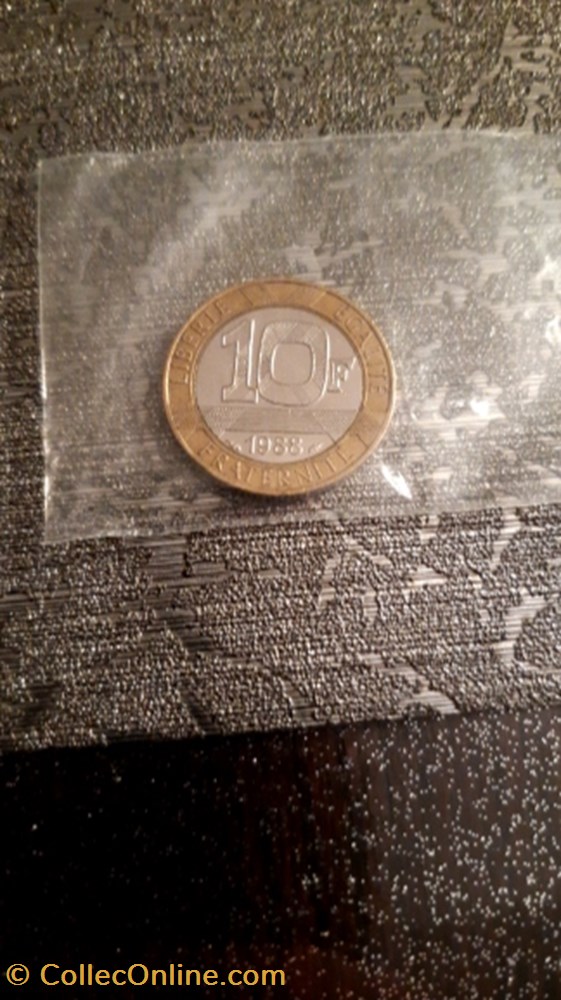 10 francs 1988 Genie de la bastille monnaie 10 francs 1988 genie de la bastille